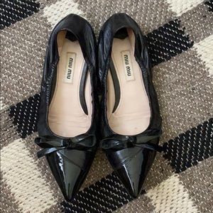 Miu Miu ballet flats